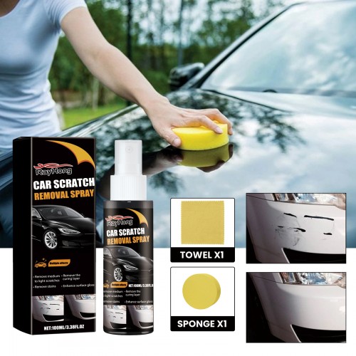 Rayhong Car Scratch Free Repair Fluid Paint Removal Repair Scratch Remover Beauty Care Polishing 100ml